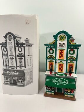 Department 56 Snow Village - The Secret Garden Florist (Read)